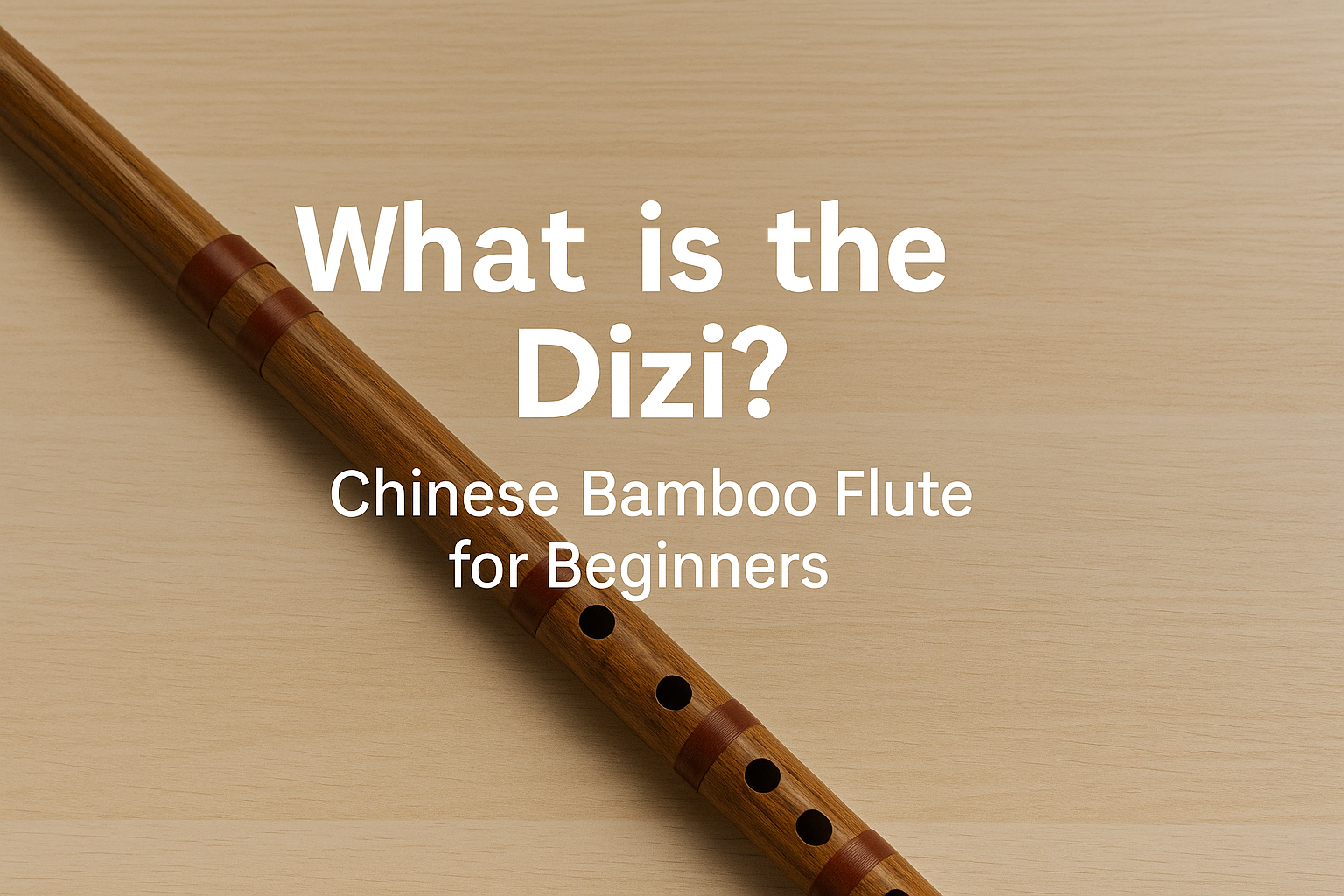 Chinese Bamboo Flute Name